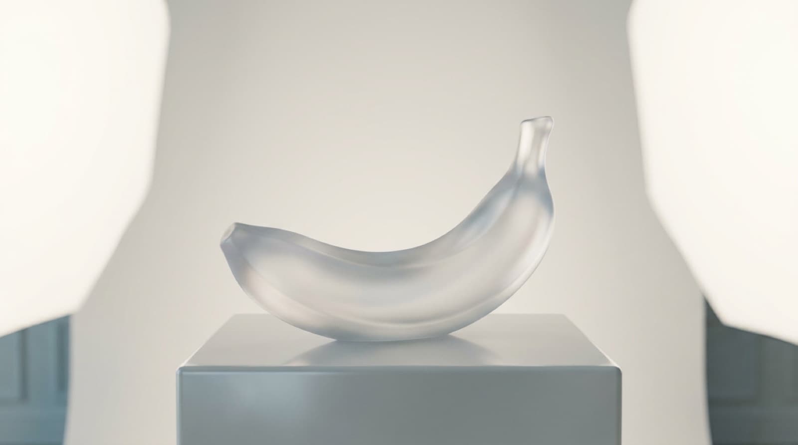 Premium translucent product render generated by Nano Banana Pro